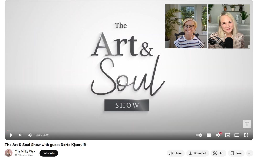 The Milky Way Art & Soul show podcast guest