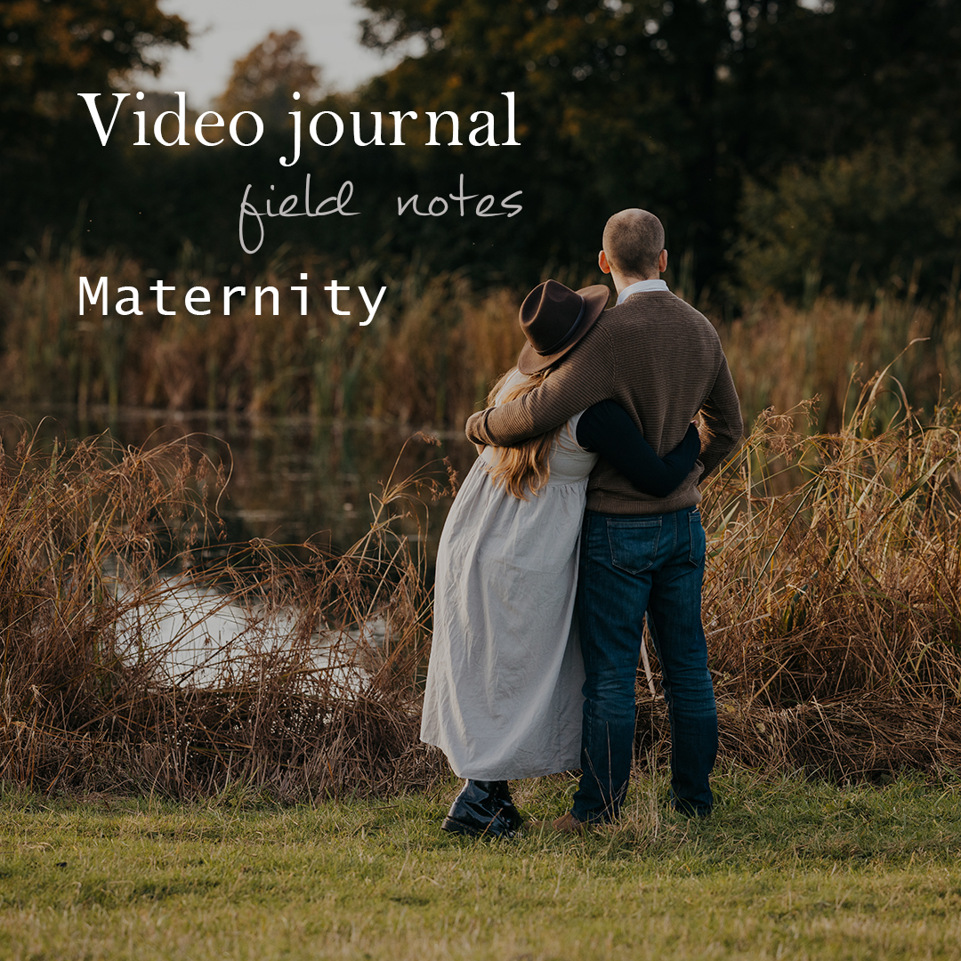 Behind the scenes Maternity session