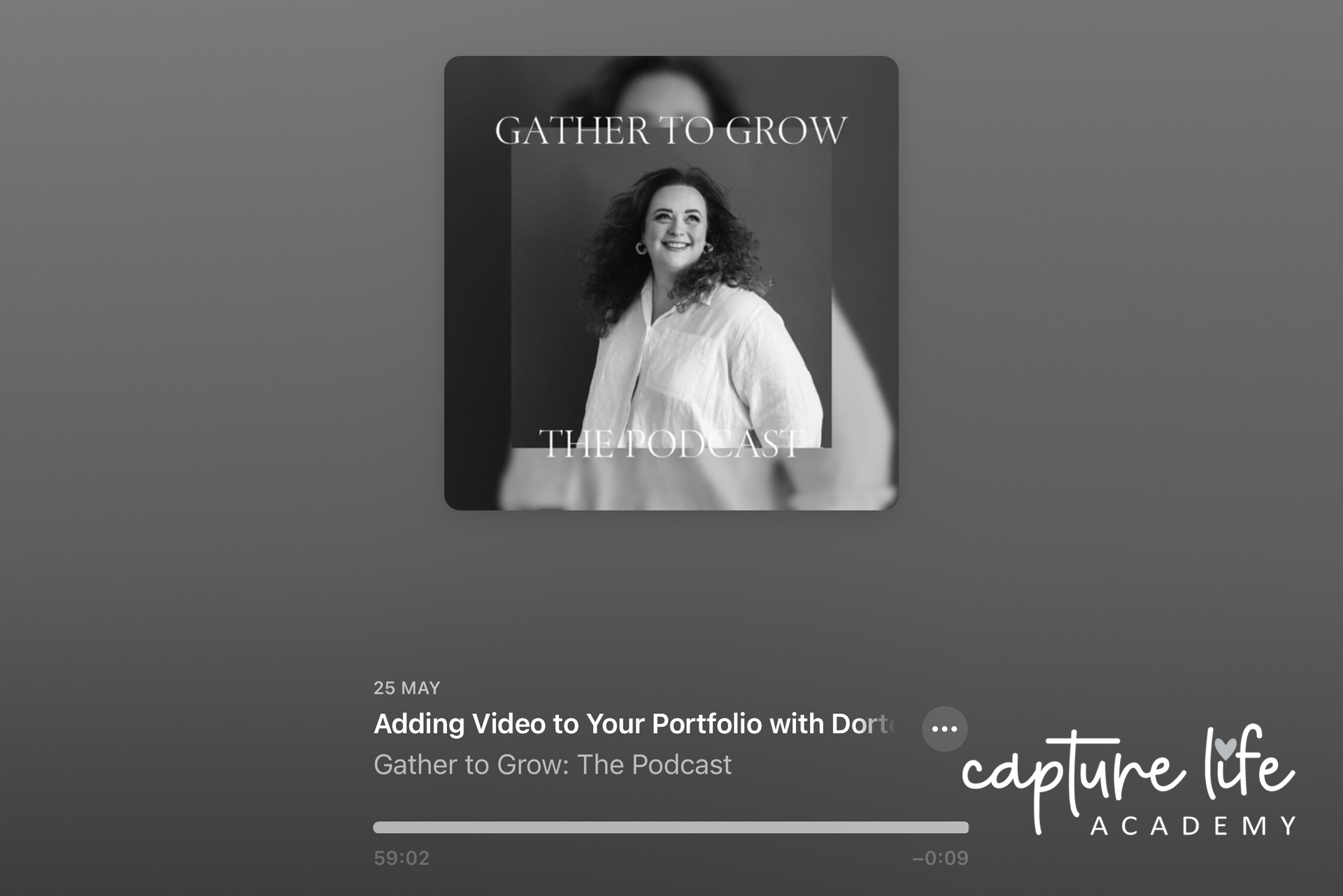 Gather to grow podcast - how to add video to your photography business