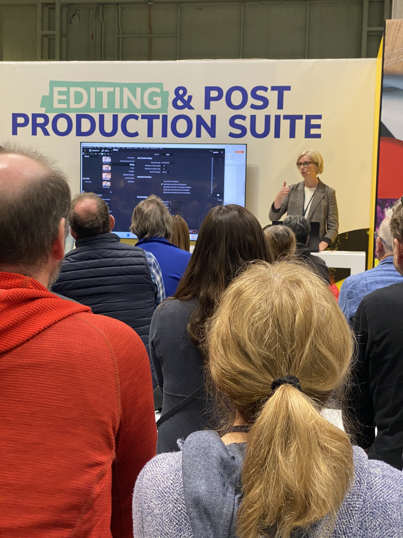 female photography video event speaker