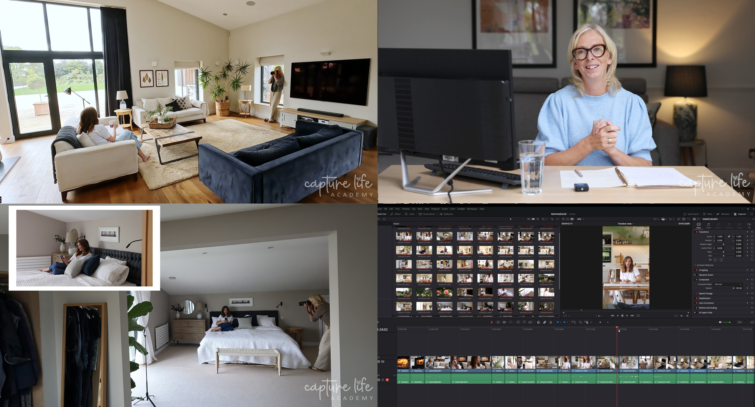 BTS personal branding video for photographers